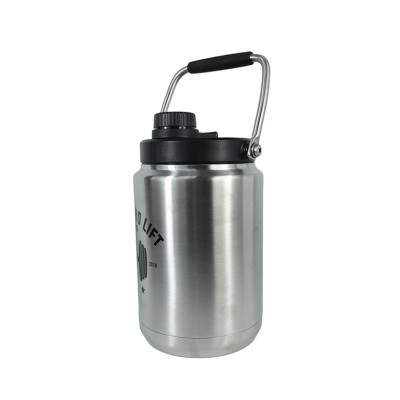 Hot Drinking Vacuum Insulated 128 OZ Jug Growler One Gallon Water Bottle Stainless Steel