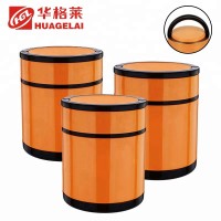 round storage vacuum insulated stainless steel food jar for sale